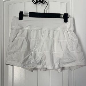 Lululemon Athletica White Mini Skirt